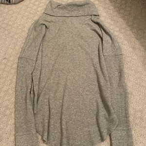 TNA Aritzia Turtleneck Waffle Thermal Long Sleeve